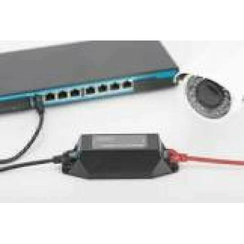 DIGITUS Gigabit PoE Indoor Extender 22 Watts Output Desktop or Wall-mount 100m extension cascadable self powered