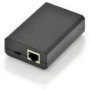 DIGITUS Gigabit PoE+ Splitter 10 100 1000 Mbps 24W Input: 802.3at PoE Output: 5V 2A 9V 2A 12V 2A plastic housing black