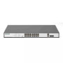 DIGITUS 16-Port Fast Ethernet PoE Switch + 2G Combo TP / SFP 270W rack mountable