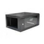 DIGITUS DN-W19 04U/450/B Wallmount cabinet 4U 600x450mm black RAL 9004