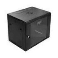 DIGITUS DN-W19 09U/450/B Wallmount cabinet 9U 600x450mm black RAL 9004