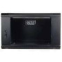DIGITUS DN-WU19 04U/450/B Wall Mount Cabinet 19 4U 279/600/450mm glass door black unmounted