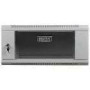 DIGITUS DN-WU19 04U/450/B Wall Mount Cabinet 19 4U 279/600/450mm glass door black unmounted