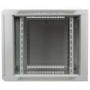 DIGITUS Wall Mount Cabinet 19 9U 501/600/600mm glass door grey unmounted