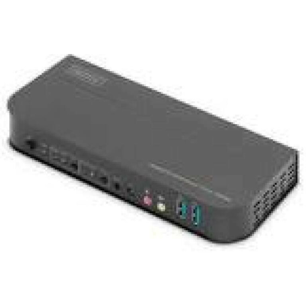 DIGITUS KVM Switch 2x1 DP DP/HDMI OutUSB 4Kx2K60Hz