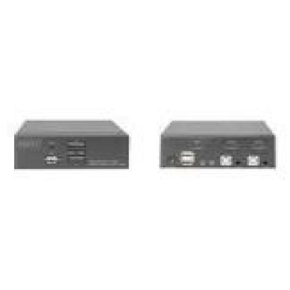 DIGITUS KVM Switch 2x1 HDMI 2-Port Single Display 4K/30Hz FreeSync