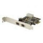 DIGITUS IEEE 1394b Interface Card PCIexpress 3 Port 2x9-Pin Extern+1x9-Pin Intern XIO2213B chipset