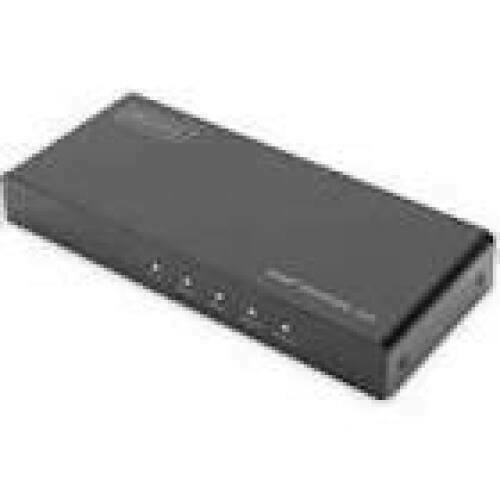 DIGITUS DS-45325 4K HDMI Splitter 1x4 4K2K UHD/60Hz EDID HDR HDCP black