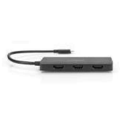 DIGITUS USB-C - 3x HDMI MST Video Splitter DP 1.4 HDMI 2.0 4K/60Hz