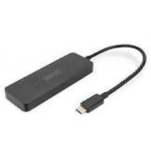 DIGITUS USB-C - 3x HDMI MST Video Splitter DP 1.4 HDMI 2.0 4K/60Hz