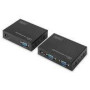 DIGITUS DS-51201 KVM Extender USB 1 Local + 1 Remote User up to 200M CAT5 UTP resolution 1920x1080 at 60Hz