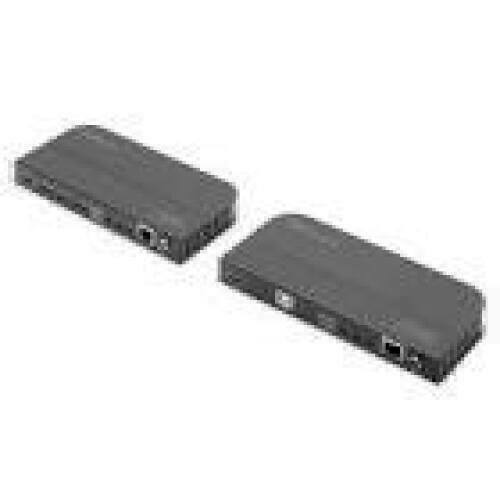 DIGITUS DS-55129 HDMI KVM Extender Set TCP/IP 100m 3x USB 4K/30Hz