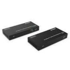 DIGITUS HDBaseT KVM Extender Set 150m 4K/60Hz USB 1.1 PoC IR black
