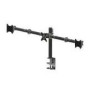 IIYAMA DS1003C-B1 Flexible Desk Mount for Triple Monitor Mount with Clamp or grommet Screen size 10-27inch