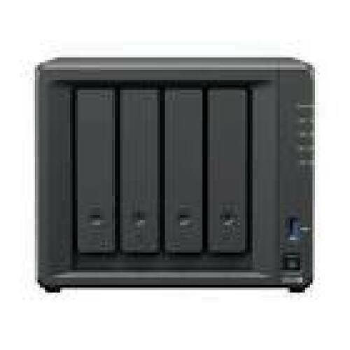 SYNOLOGY DS423 DiskStation 4-bay NAS server - Realtek RTD1619B, 2GB DDR4, 4x 2.5"/3.5" HDD/SSD, 2x 1GbE, 2x USB 3.2 Gen1, WoL/W