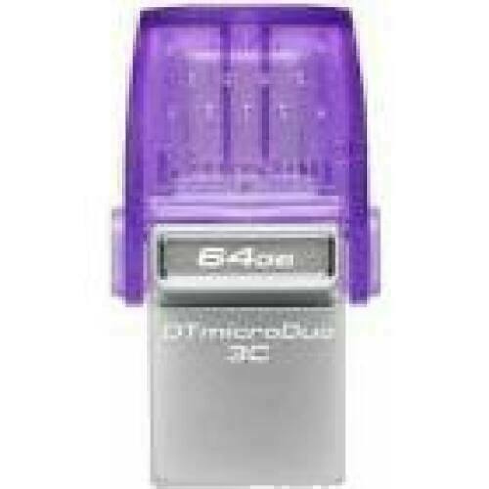 KINGSTON 64GB DataTraveler microDuo 3C 200MB/s dual USB-A + USB-C
