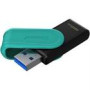 KINGSTON 128GB Portable USB 3.2 Gen 1 DataTraveler Exodia S Black/Turquoise
