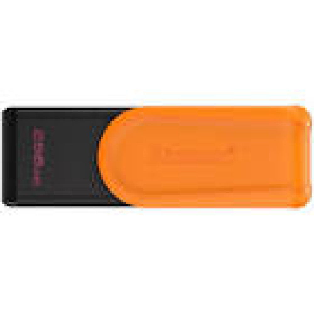 KINGSTON 256GB Portable USB 3.2 Gen 1 DataTraveler Exodia S Black/Orange