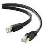 EDIMAX CAT8 U-FTP AWG26 Bare copper Flat Patch cord 5m Black