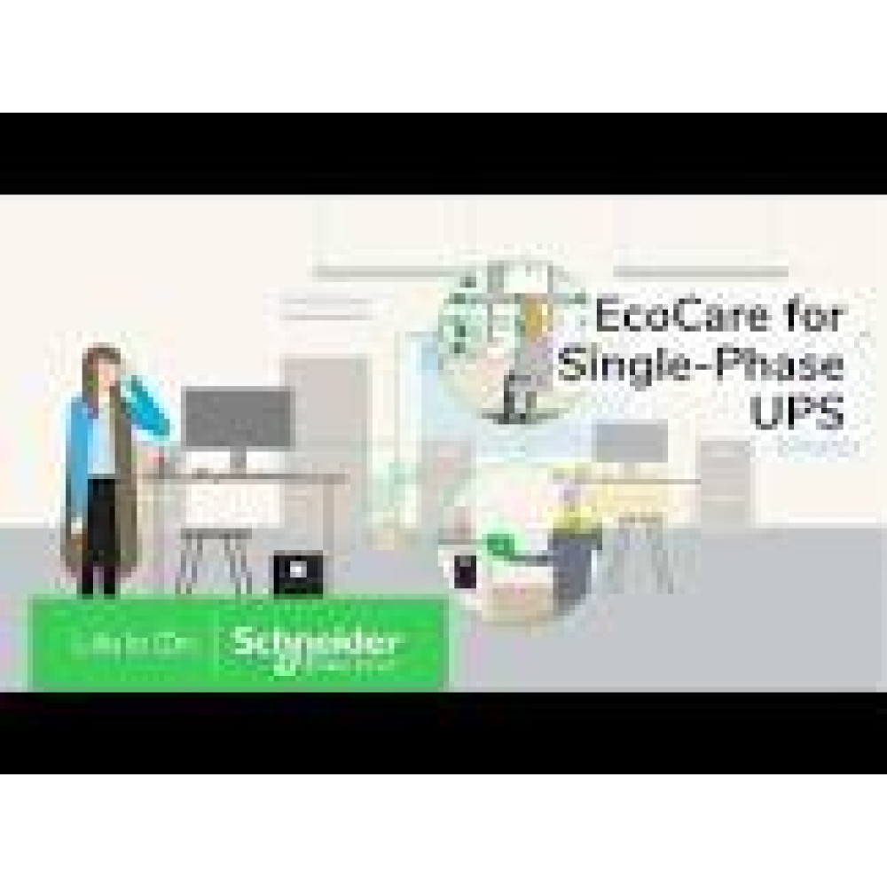 APC 3 Year EcoCare Essential for Single-Phase UPS L01A