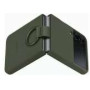 SAMSUNG Silicon Cover with Ring for Galaxy Z Flip4 Khaki