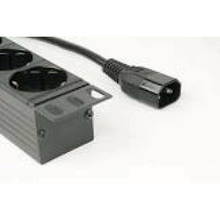 GEMBIRD PDU 8x Schuko 1U 10A 3m C14 Plug