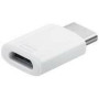 SAMSUNG usb typ-C cable with micro usb adaptor White