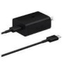 SAMSUNG Power Adapter 15W USB-C with Cable Black