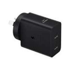 SAMSUNG Power Adapter Duo 50W or 2x 25W mains charger GaN with 5A 1.8m cable
