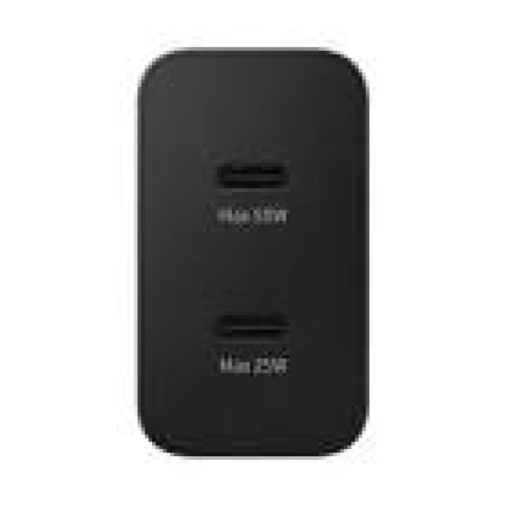 SAMSUNG Power Adapter Duo 50W or 2x 25W mains charger GaN with 5A 1.8m cable