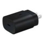 SAMSUNG 25W Wall Charger Super Fast USB-C to USB-C with Cable Black