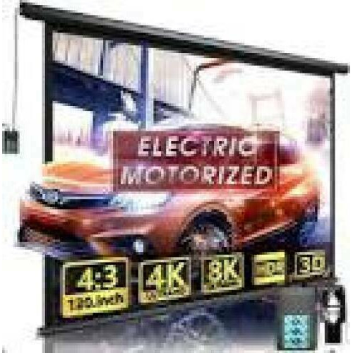 ART ELECTRIC SCREEN 120inch 305x305cm with remote control EA-120 1:1