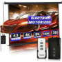 ART ELECTRIC SCREEN 120inch 183x244cm with remote control EA-120 4:3