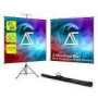 ART ELECTRIC SCREEN 96inch 244x244cm with remote control EA-96 1:1