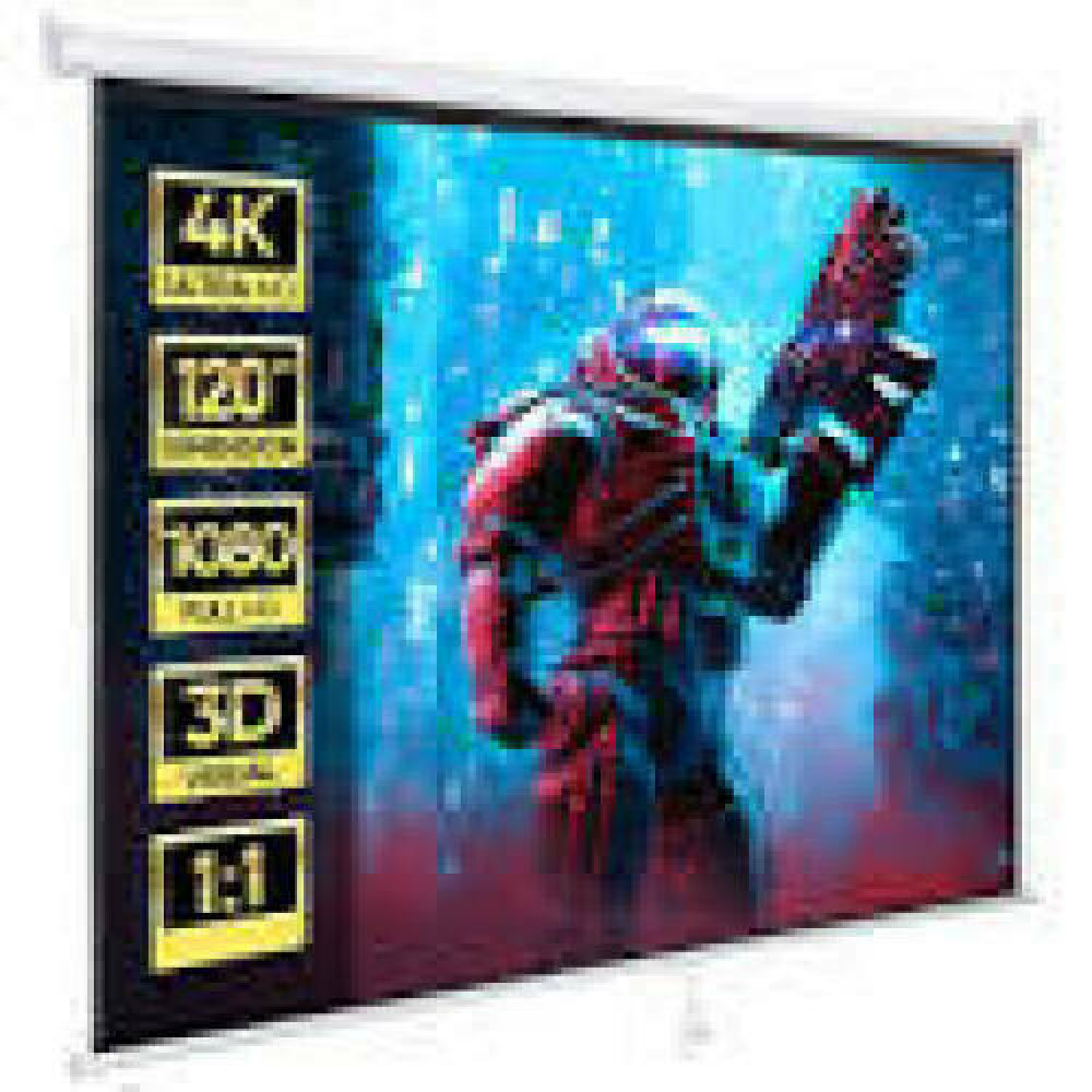 ART HAND SCREEN 120inch 305x305cm MA-120 1:1