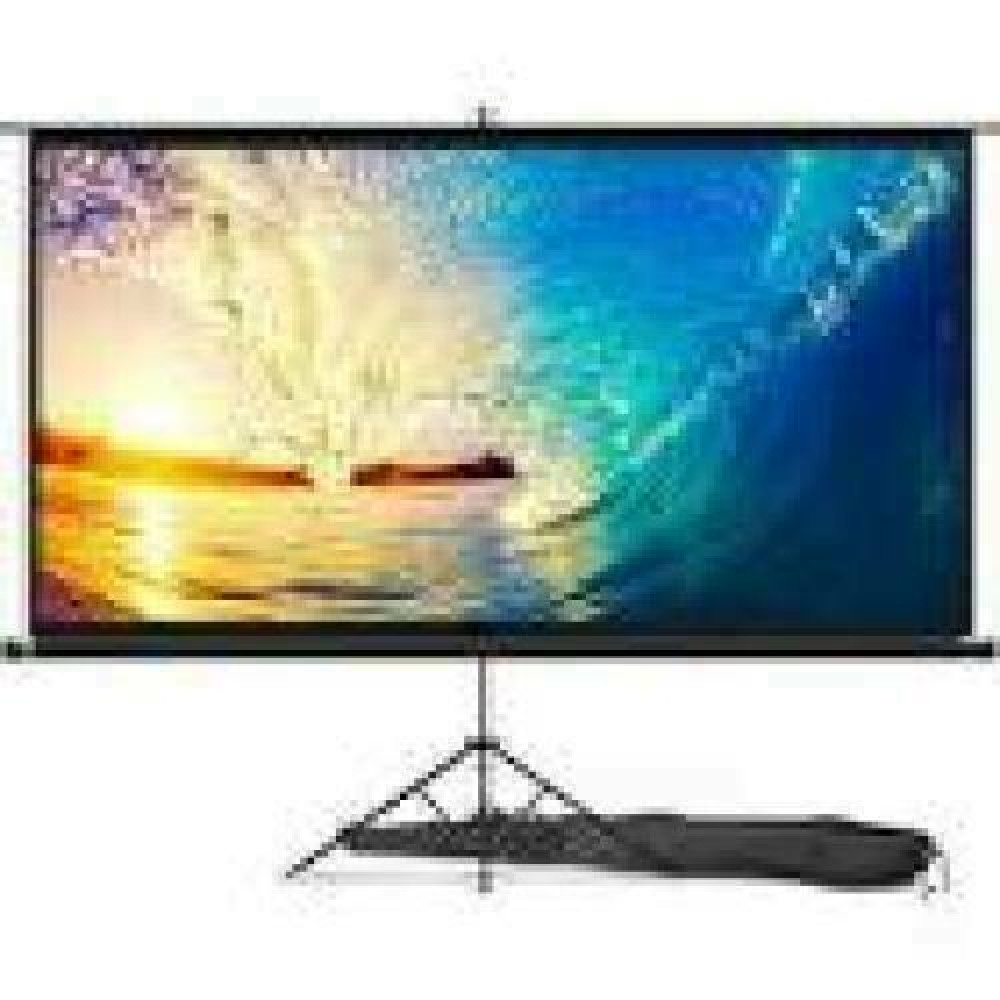 ART MANUAL STANDING SCREEN 100inch 152x203cm PS-100 4:3