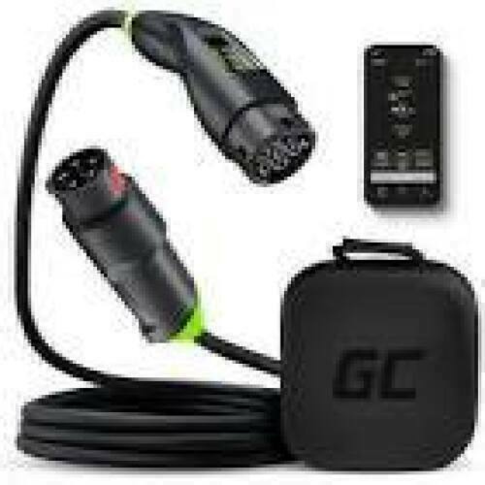 GREEN CELL Mobile charger for EV GC Habu 11kW 7m Type 2 CEE