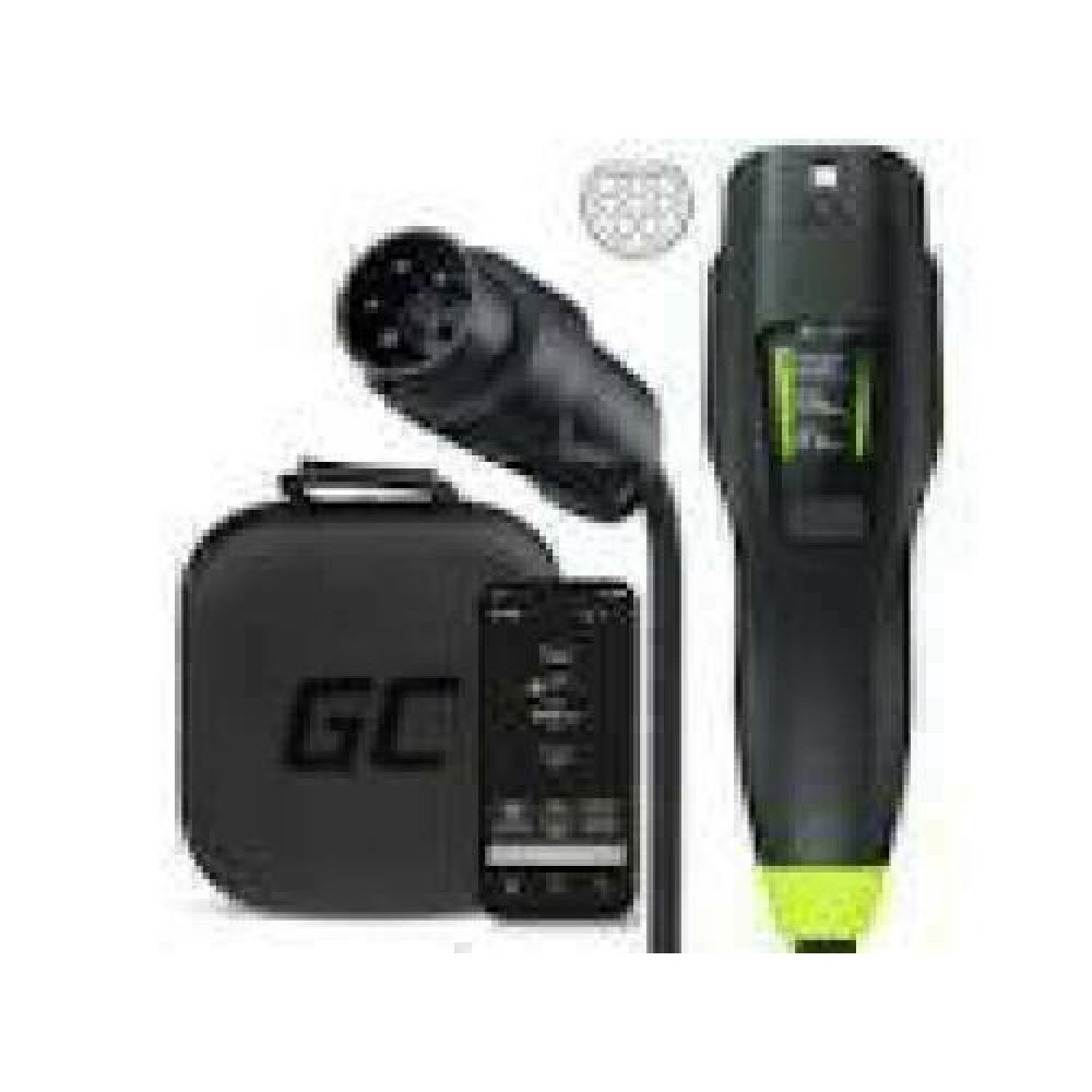 GREEN CELL Mobile charger for EV GC Habu 11kW 7m Type 2 CEE