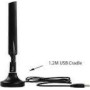 EDIMAX EW-7811UAC AC600 Dual Band 802.11ac USB adapter 2.4GHz+5GHz 4/6dBi antenna cradle