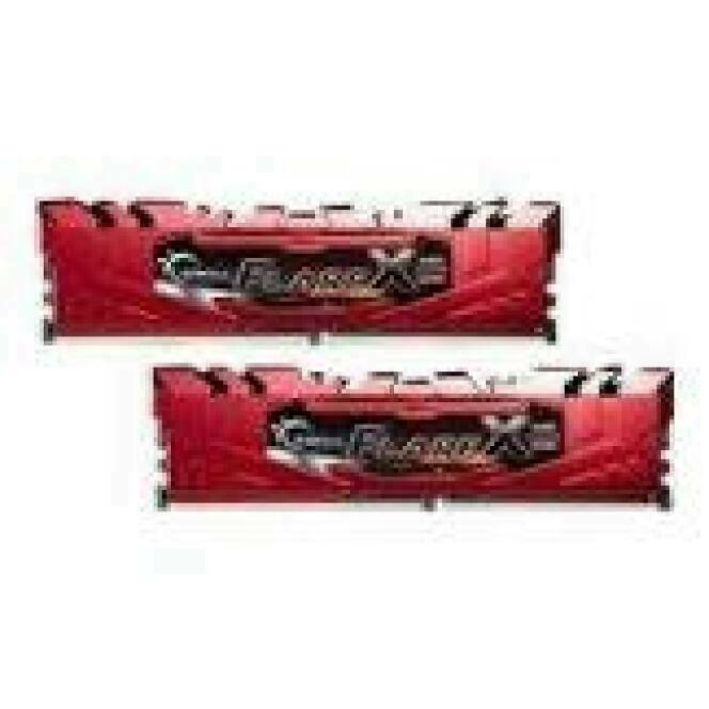 G.SKILL Flare X for AMD DDR4 32GB 2x16GB 2400MHz CL15 1.2V XMP 2.0 Red
