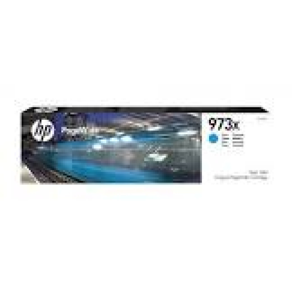 HP 973X original high yield cyan PageWide cartridge F6T81AE