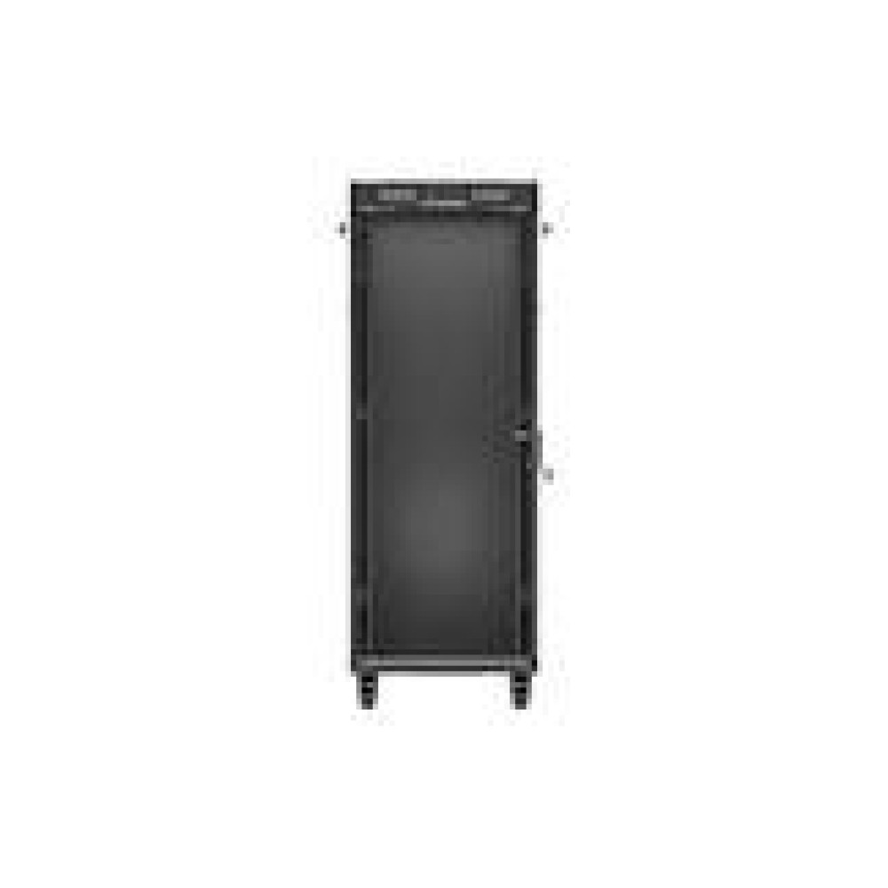 LANBERG rack cabinet 19 free-standing 32U 600x1000 flat pack glass door LCD black