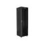 LANBERG rack cabinet 19inch 42U 600x1000 black mesh door LCD