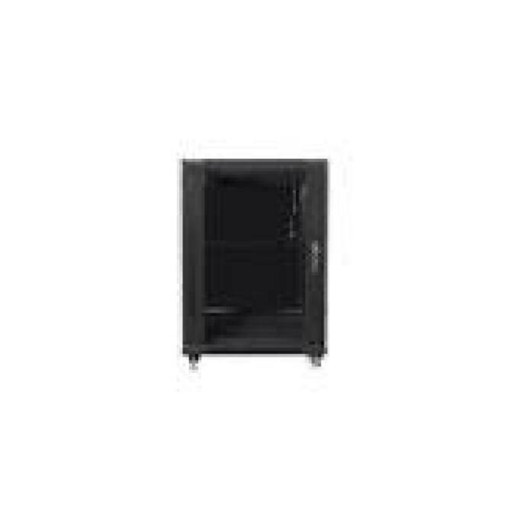 LANBERG FF01-6615-12B free-standing rack 19inch self-assembly flat pack 15U/600x600mm black