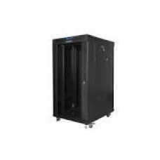 LANBERG Rack Cabinet 19inch Free-Standing 22U/600X600 Flat Pack With Mesh Door LCD Black V2