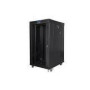 LANBERG Rack Cabinet 19inch Free-Standing 22U/600X600 Flat Pack With Mesh Door LCD Black V2