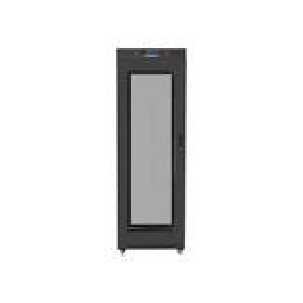 LANBERG rack cabinet 19 free-standing 37U 600x600 flat pack mesh door LCD black