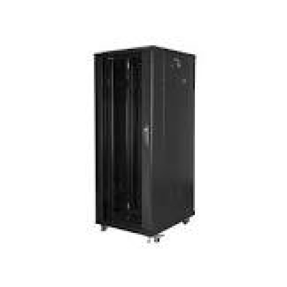 LANBERG rack cabinet 19 free-standing 32U 600x800 flat pack mesh door LCD black