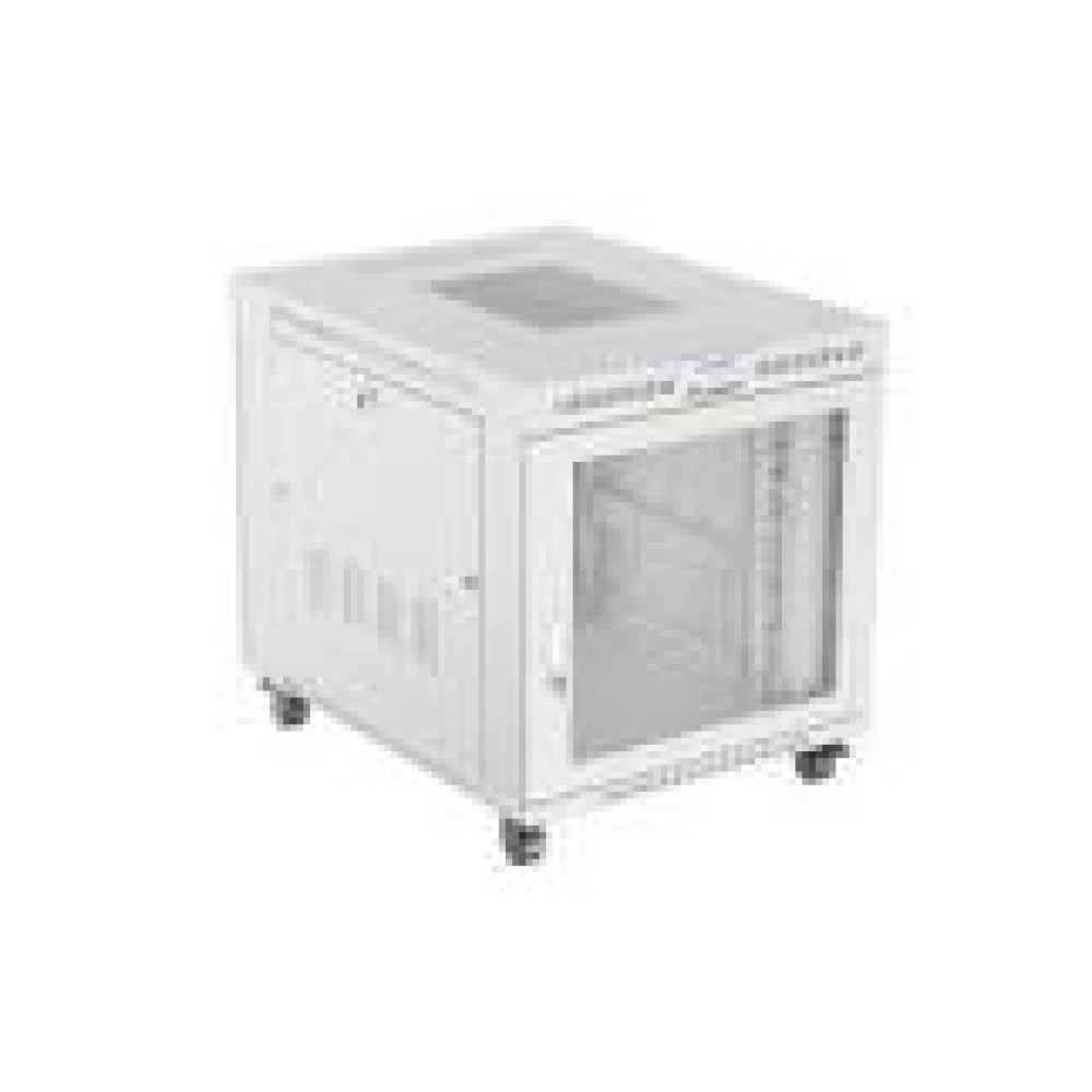 LANBERG free standing rack cabinet 19/15U 800x1000 mesh door LCD flat pack grey