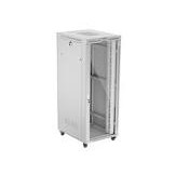 LANBERG free standing rack cabinet 19/42U 800x1000 glass door LCD flat pack grey V2